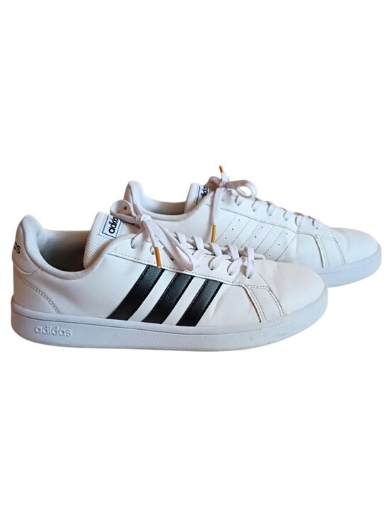 adidas Other - ADIDAS Men's Grand Court 2.0 Sneakers White Black / Black Size 9